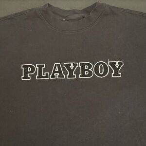 PLAYBOY by PacSun T-shirt with Distressed Neck